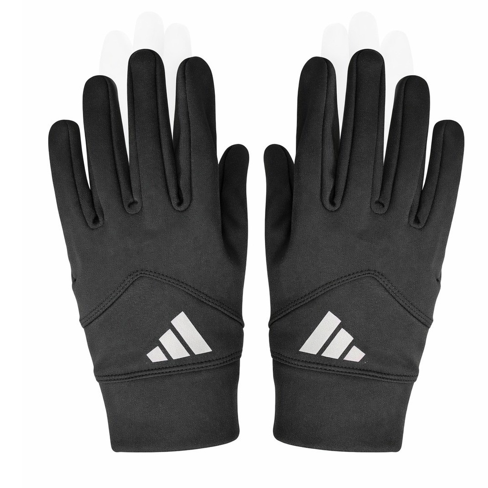 Adidas Cold.RDY Running Gloves M/L Black Touchscreen Reflective